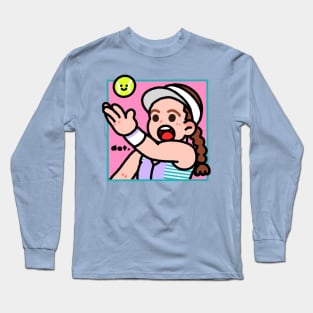 Jelena Ostapenko Serve Long Sleeve T-Shirt